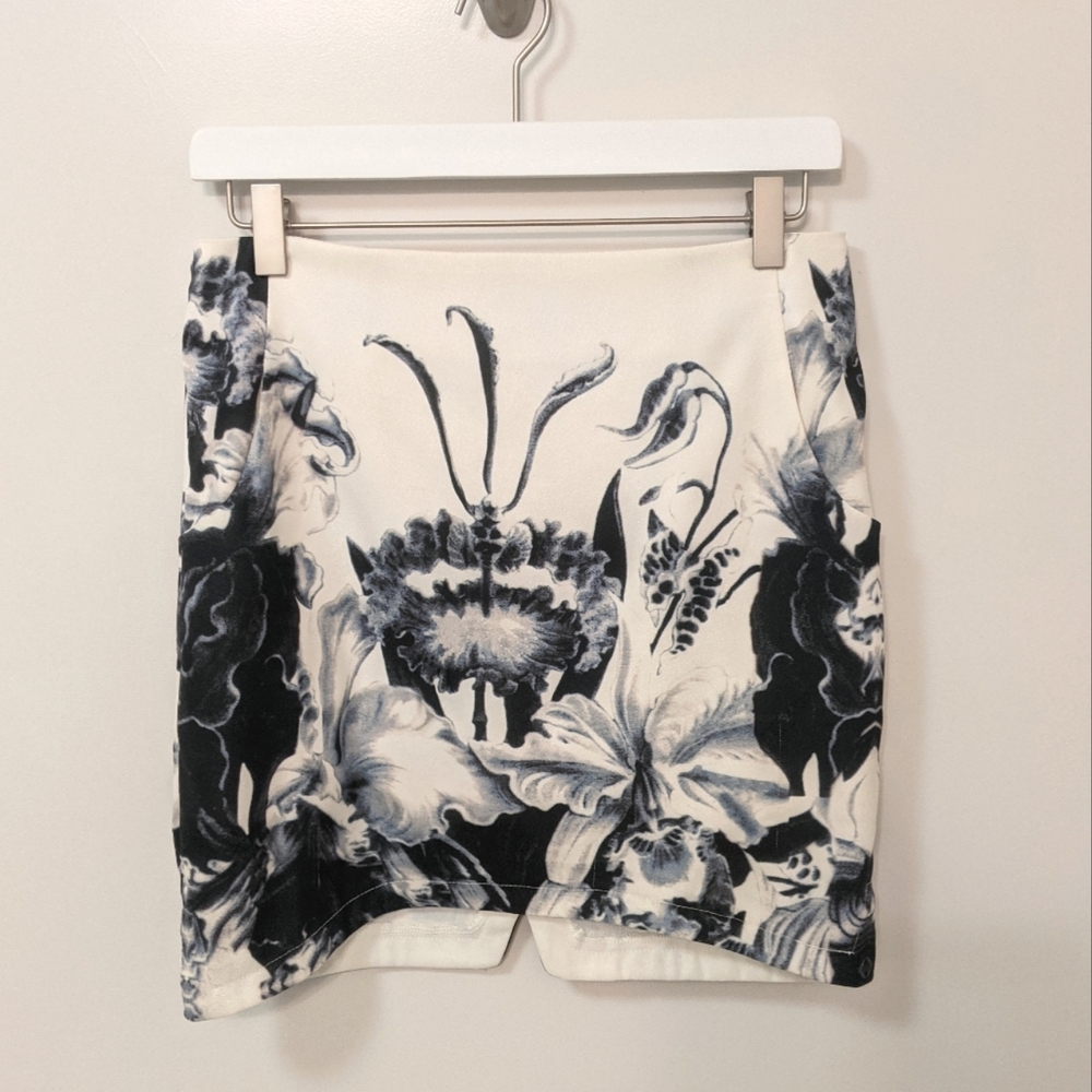 Floral Mini Skirt